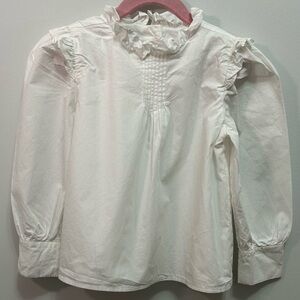 Janie and Jack Elegant White Blouse